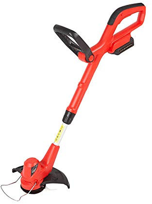 Cordless Lightweight 20V Grass Trimmer - Optimal for Trimming Weeds, Grass, Cutting Lawn Edges and More - Rechargeable 1.5Ah Lithium-Ion Battery and Fast Charger Included
