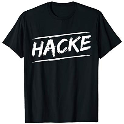 Hacke Dicht Partnerlook Outfit Saufen Party Spruch T-Shirt