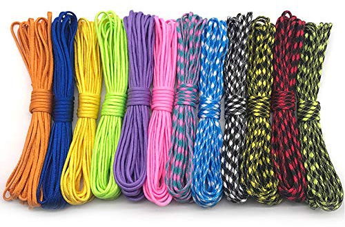 550 Camping Rettungsseil, 7 innere Paracord-Armband Stränge Survival Multifunktions Fluchtseil