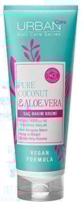 URBAN Care Pure Coconut & Aloe Vera Colored Hair Colored Hair Coloring Conditioner 250ml-Vegan