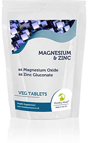 Magnesium Oxide with Zinc Gluconate Tablets - Pack of 30 Pills Pills