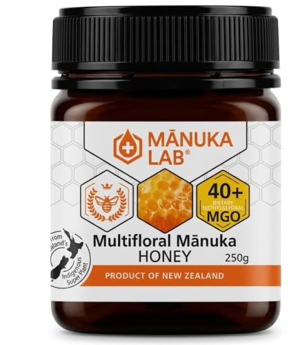 Manuka Lab Manuka Honey 40+ MGO, 250g, New Zealand Certified