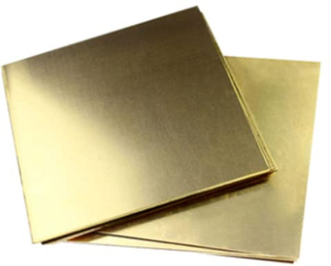 H62 Placa de latón amarillo hoja de latón placa de Metal de latón 0,5 0,8mm 1mm 1,5mm 2mm 3mm 4mm 5mm 2,5 6 8 10 mm (1mm * 200mm * 200mm)