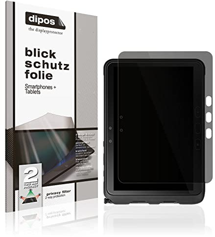 dipos I Protection écran de Confidentialité Compatible avec Samsung Galaxy Tab Active 4 Pro Protecteur d'écran Privacy Anti-Espion