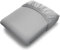 bett1 BODYGUARD Jersey-Spannbettlaken für Kindermatratzen 60x120 cm (Silber, robust, waschbar bei 60 °C, Rundum-Gummizug, Oeko-Tex 100)