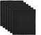 6 pezzi per lettiera per gatti, filtro ai carboni attivi, 105 x 115 mm, altamente assorbente, filtro a carbone, filtro di ricambio con coperchio di sollevamento, per lettiera completamente chiusa