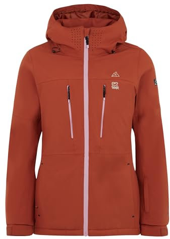 Protest Damen Skijacke PRTSIMA Uluru Rust XS