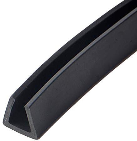 Automobile Rubber Seal Strip U-Shaped Rubber Protection Strip Length 5 Meter Height×Width 10×5-20×6mm Car Door Seal Guard Protector Edging Strip,H×W 13×6mm (Size : HxW 12x14mm)