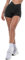 HAWILAND Kurz Leggings Damen - Scrunch Butt Sportshorts Booty Push Up Shorts High Waist Figurformend Hotpants für Gym Fitness Workout *#5 Schwarz L