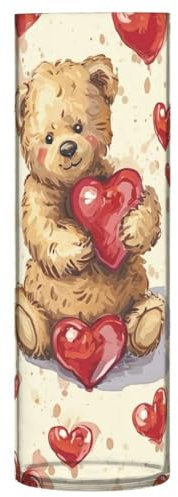 JUMBEAR Ostereier-Vase für Blumen, transparente Vase, rustikale Heimdekoration für modernes Bauernhaus, ideales Regal, Tisch und Eingangsdekoration