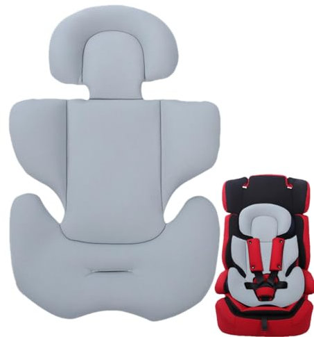 Baby Autositz Einsatzkissen, Babyautositz Kissen, Autositz Kopf Und Körperstütze, Baby Sitzverkleinerer, Extra Weiche Autositzbezug Sitzauflagen Für Kinderwagen Autositz Hochstuh, 45 X 65 X 29 CM