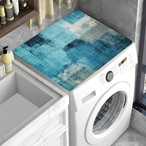 YeahBoom 60x60 cm Copertura per Lavatrice Universale - Tappetino Antiscivolo per Asciugatrici, Cucine, Camper, Bagni