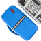 Kingshion Hard 75% Keyboard Case, Hard Travel Storage Case for 84 Key Portable Keyboard, Compatible with Keychron K2, Logitech POP Keys Mechanical Keyboard. (BAG ONIY)-Dark Blue