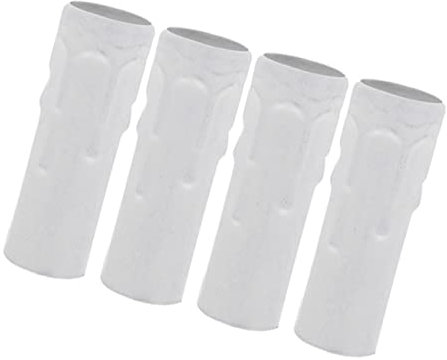 WATIIFUFU 4stücke Bördelhülse Lampensockelhülse Fassungsabdeckungen Für Kronleuchter Aus Eisen Bördelgehäuse Für Kristallkronleuchter Und Kandelabersockel Beleuchtungszubehör Leuchtenteile