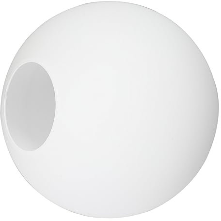 Garneck Ersatz Lampenschirm Kugel Aus Glas - Opal Glas Lampenglas Für Decken- Und Wandleuchten 5 6 Cm Öffnung Ideal Für Schlafzimmer Und Wohnzimmer Dekoration Qualität