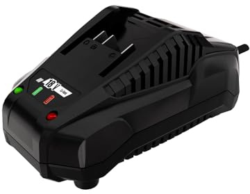 Rodcraft RC20CHEU Akku-Ladegerät 18 V für RC20BA Akkus, EU-Stecker | 21,5 VDC / 3,5 A Ausgang, 85 W Eingangsleistung. Kompatibel mit RC20BA20, RC20BA40 und RC20BA60 Akkus