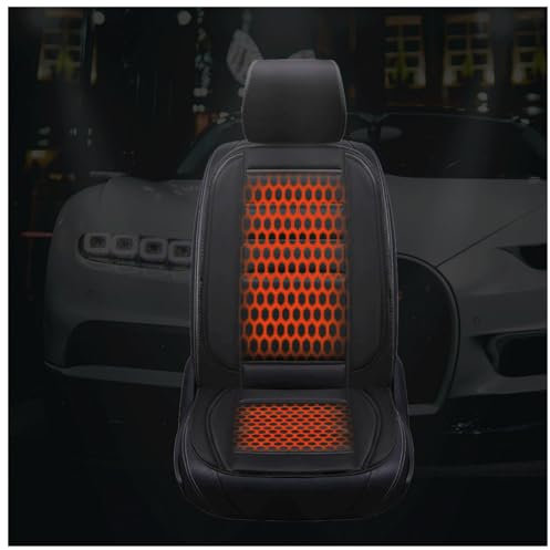 BesBet Riscalda Sedili Auto, Due Livelli di Controllo Intelligente Tappetino Termico Elettrico, Professionale Antiscivolo Cuscino Auto Sedile, Adatto per Il Viaggio,B-1Packung