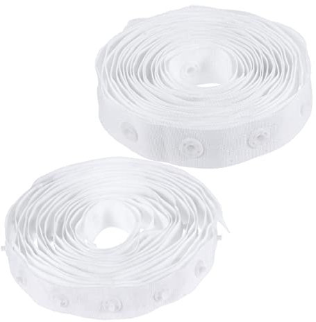 Garneck Druckknopf Gürtel Verschluss Zum Nähen Pressband Für Kleidung Diy Nähprojekte Zubehör Aus Stoff