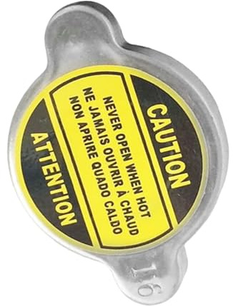 Ciieeo Tapa Del Tanque De Combustible Del Coche Tapón De Radiador Para Sistemas De Refrigeración Reemplazo De La Tapa Del Tanque De Combustible Del Vehículo 2.51X1.77X0.98 in
