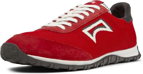Camper, Drift Walk, Men Sneaker, Medium Red, 43, (EU)