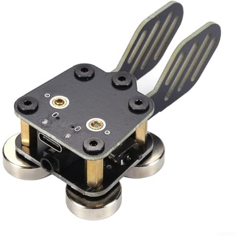 Besshepplo CW Key Automatic Morses Double Paddle Telegraph Key Automatic Morses Code Keyer Transmitter Key For Shortwave Radio Computer Connection Training Learning