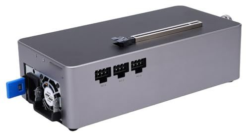 Annadue Docking Station EGPU, Alimentatore da 800 W PCIe X16 EGPU Supporto Scheda Grafica da 600 W, Dock GPU Esterno con Interfaccia OCuLink USB 4.0 TGX, Hot Swap (EU)