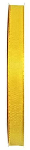 Basic Taftband - 10 mm x 50 m, gelb