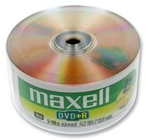 Best Price Square DVD+R, 4.7GB, 25PK 275735 by MAXELL