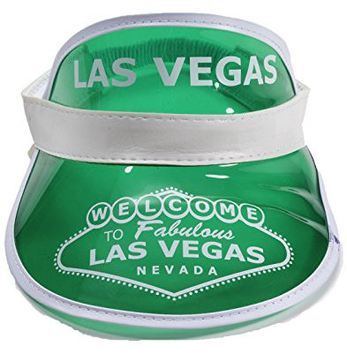 Forum Novelties Las Vegas Visor, Green