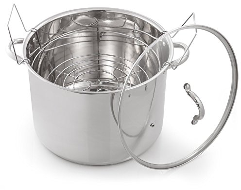 Prep•N•Cook by McSunley 21.5Qt Stainless Steel Water Bath Canner