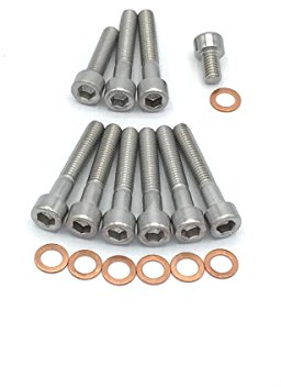 Simson S51 SR50 SR80 Motor Schrauben Satz Zylinderschrauben mit Innensechskant aus Edelstahl, 17 teilig