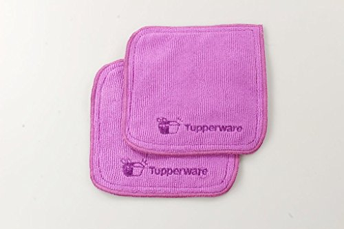 TUPPERWARE FaserPro UltraStark lila (2) ultrapro ultra Mikrofasertuch Ultra