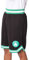 Ultra Game Herren Men's Active Knit Training NBA Woven Team Logo Poly Mesh Basketball Shorts, Schwarz, Large