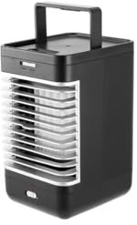 TEMPO DI SALDI Mini Ventilatore Portatile Raffrescatore Evaporativo Ad Acqua Umidificatore Nero