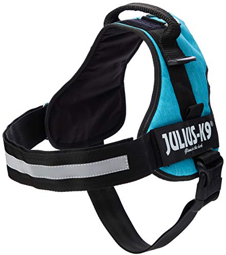 JULIUS K-9 K9 Powergeschirr, Größe: 2XL/3, Ozean - Sackstoff
