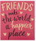 Hallmark Geburtstagskarte für Freunde – modernes Textdesign
