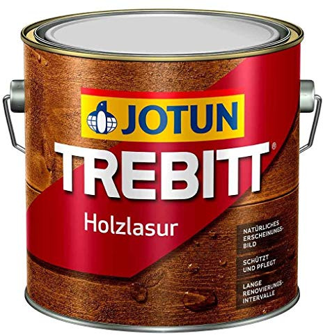 JOTUN TREBITT Holz-Lasur | Wertterschutz-Lasur | Holzschutz-Lasur | Premium-Qualität extrem lange Renovierungsintervalle |0,75 Liter SIBIRISCHE LÄRCHE 935