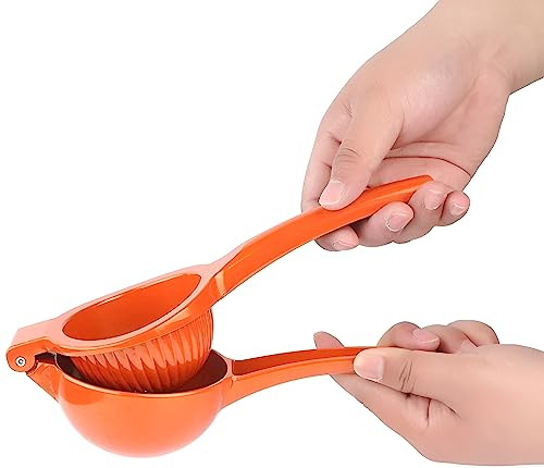 Crazy Chef - Große Orangensaftpresse - Alle Frucht-Zitruspresse - Manuelle Presse für alle Früchte Limette - Zitrone - Grapefruit Saftpresse - Obstpresse