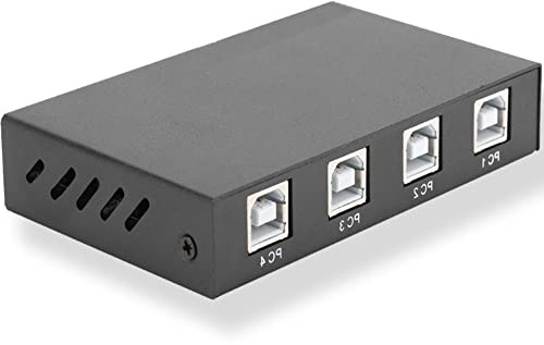 Tastatur- und Maus-Synchronisationscontroller mit Vier Anschlüssen, für KM USB Synchron Switching Controller, für Android, für usw. Plug and Play. AM-KM402