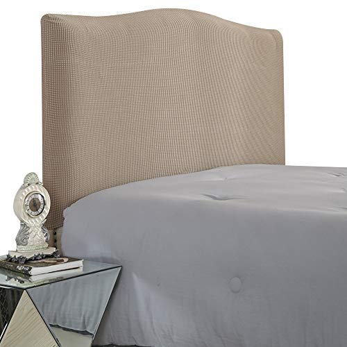 Bett Kopfteil Hussen Stretch Bett Kopfteil Abdeckung Bettkopfteil Bezug staubdicht Kopfteilbezug Schlafzimmer Dekor Sand