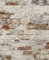Vliestapete Beton Ziegelstein Bruchstein Mauer creme weiß rot braun terra WL3302 Wanderlust