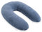 Baby's Only - Stillkissen XXL Sense - Schwangerschaftskissen zum Schlafen - Seitenschläferkissen mit Bezug - Komfortkissen Erwachsene - Vintage Blue - 160 cm