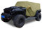X AUTOHAUX Autoabdeckung SUV Autoplane Outdoor Vollgarage Wasserdicht Auto Abdeckplane für Jeep Wrangler JK JL Hardtop 2 Tür Grün