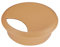 cyclingcolors 1x Kabeldurchführung 70mm Möbel Büro Kabeldurchlass Kabelführung Kabelauslass Kabeldose Kunststoff (Hellbraun)