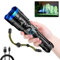Wind&Moon High LM Tactical Torch with USB-C Fast Charge & Magnetic Base, IPX6 Waterproof, Adjustable Focal, LCD Power Display, COB Side Light for Camping, Emergencies (Includes Batteries & Lanyard)