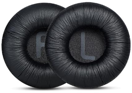 1 Par Almohadilla Auriculares Compatible con JBL T500BT T450BT Tune 600BTNC 500BTCascos Almohadillas de Repuesto,Almohadillas Auriculares,Almohadillas Cascos de Repuesto Espuma de Repuesto