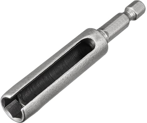 TA-VIGOR 12mm Nut Setter Driver Drill Bit, 1/4 inch 3 Inch Hex Socket | Quick-Change Hex Shank Slotted Drill Bit Socket, Metric Nut Driver Set for Woodworking, Auto Repairing, Machine Maintenance