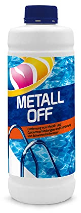 Metall-Ex für Pool, Brunnenwasser, Metall entferner,Metall neutralisator für schwimbad, für kristallklares Wasser (1 x 1L)