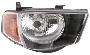 EDA PREMIUM auto Scheinwerfer Rechts 8301A824 passend für MITSUBISHI L200 2005-2010, mechanisch, H4, ECE