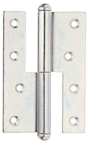 Alberts 849863 Aushebescharnier | links oder rechts | sendzimirverzinkt | 120 x 88 mm | 10er Set